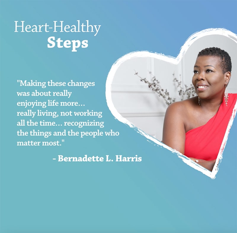 Quote from Bernadette L. Harris with portrait.