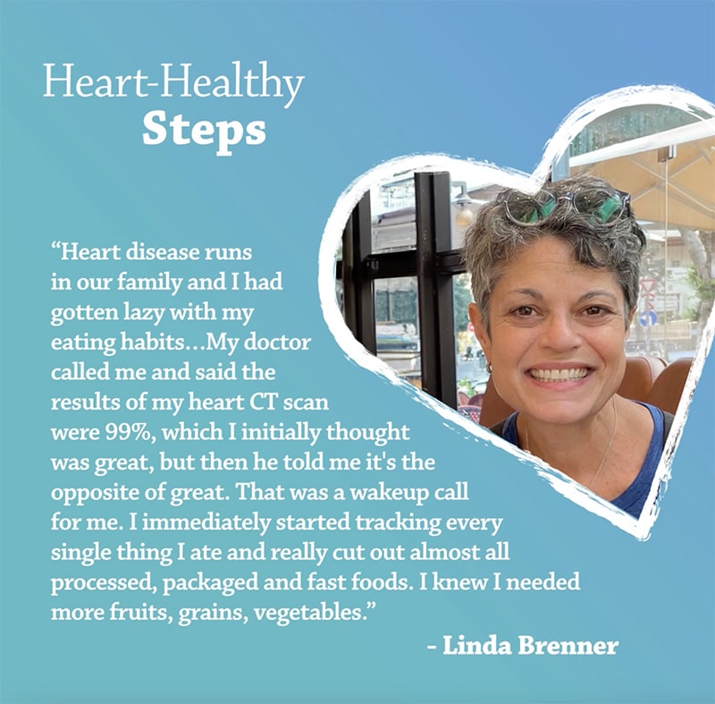 Quote from Linda Brenner with portrait.
